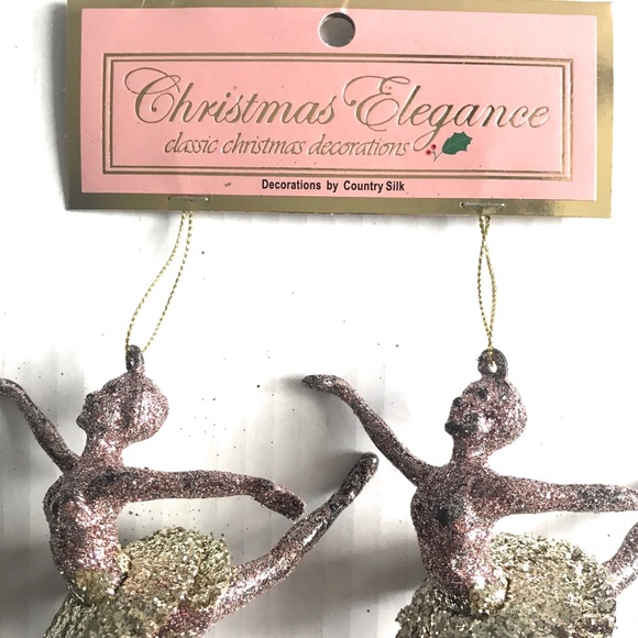 2 Ballerina Christmas Ornaments - NWT - Picture 4 of 4
